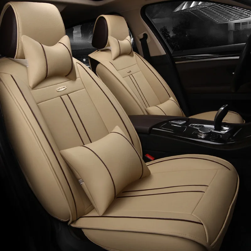 Автокресло Обложка Авто мест кожаные чехлы для Mitsubishi ASX carisma Colt Eclipse EVO Galant Lancer L200 RVR