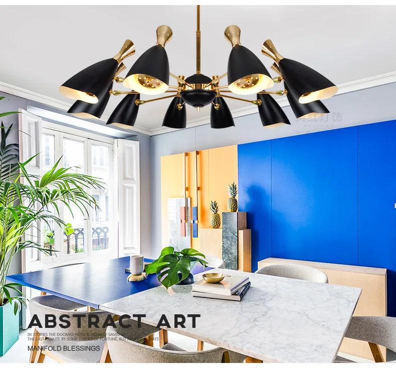 Подвесной светильник duke для гостиной ресторана скандинавского дизайна E27|lamp