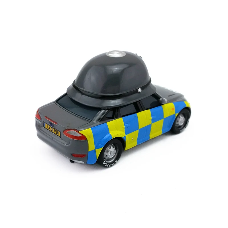 Disney Pixar Cars Mark Wheelsen Police Великобритания 1:55 металлические Литые машины развивающие