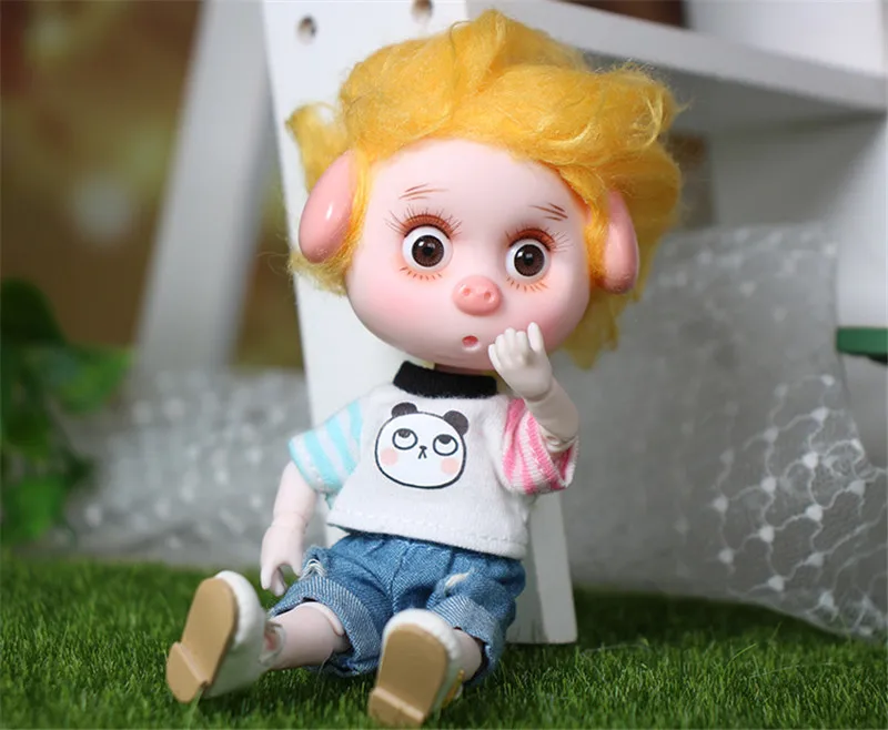 Мечта фея 1/12 BJD кукла DODO Pigies кукла 15 см мини кукла 26 шарнир тело милый детский подарок игрушка Ангел Кукла-сюрприз, ob11