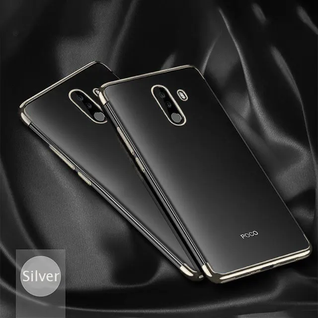 PocoPhone F1 чехол Clear YIYONG Роскошный тонкий чехол из ТПУ на заднюю панель Xiaomi PocoPhone F1 силиконовый мягкий чехол для Xiomi Redmi Poco F1 чехол