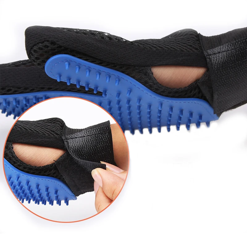 Щетка для груминга собак и кошек щетка вычесывания шерсти левой правой рукой