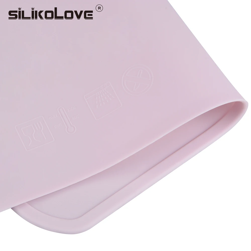 SILIKOLOVE милый силиконовый коврик FDA детский в форме облака для стола без BPA