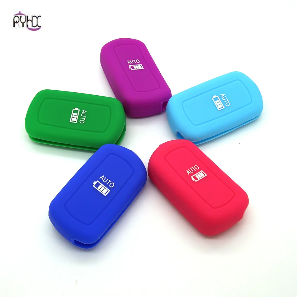 Низкая цена 2 кнопки силиконовый для ключа автомобиля протектор LR3 freelander резины