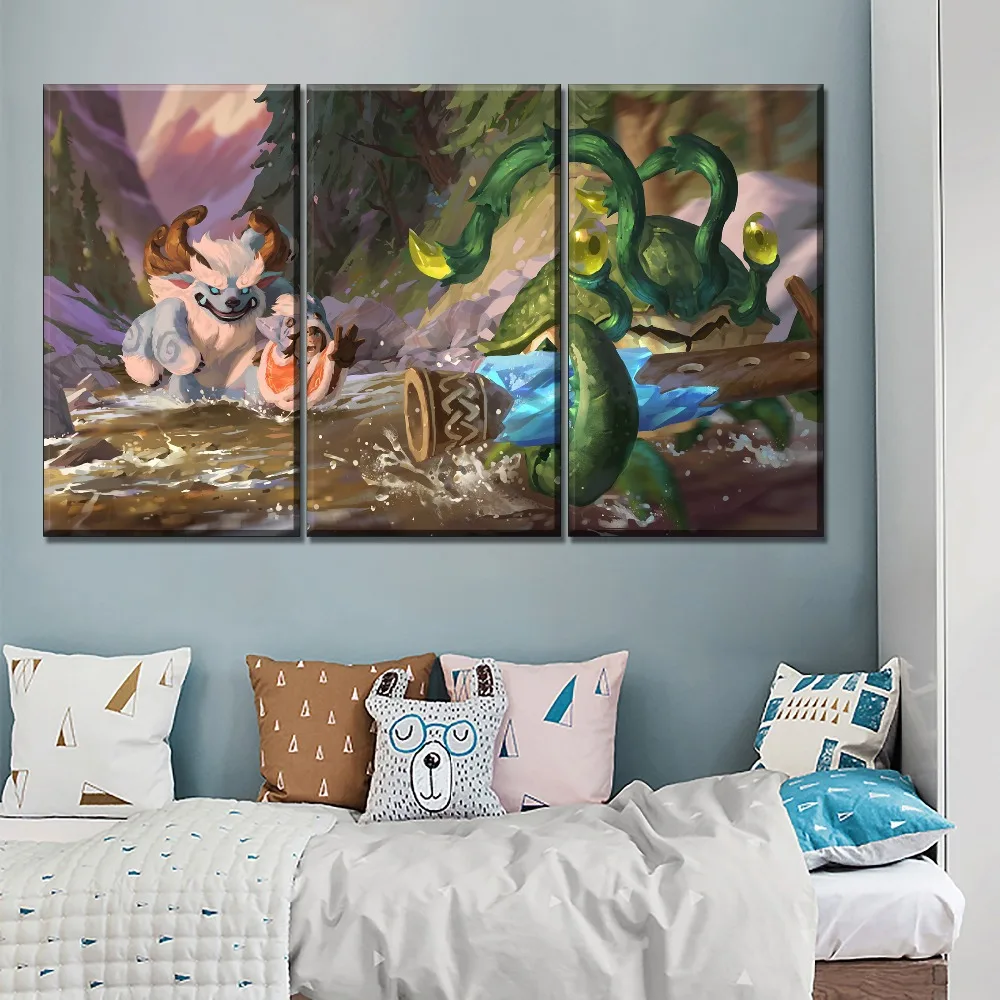 Холст принт Нуну и виллумп масляная живопись Домашний декор настенное искусство