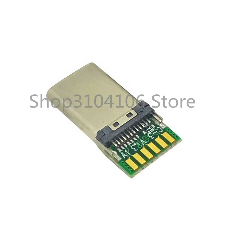 Сделай сам 24pin USB 3 1 Тип C штекер и гнездо разъем типа SMT с печатной платой|plug type|usb