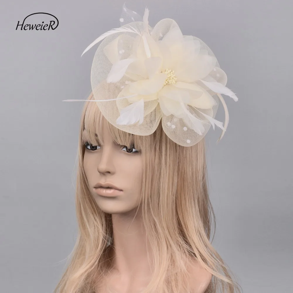 Головной убор ручной работы головной сетчатый цветок Женская Вуалетка для