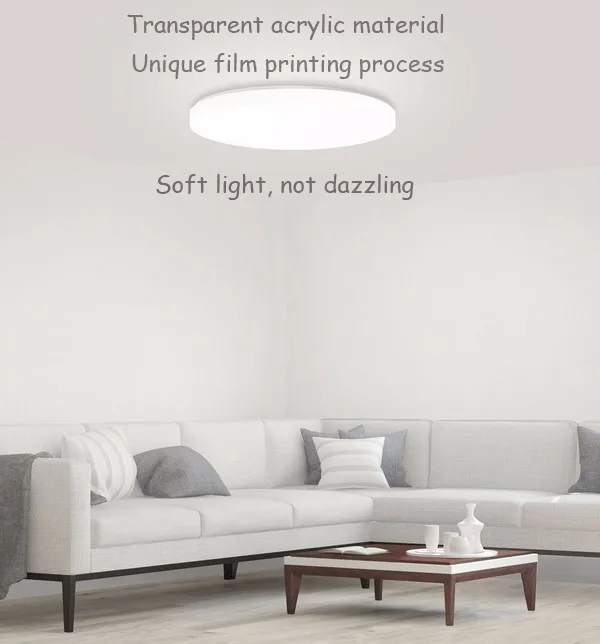 Xiaomi Yeelight Led ceiling Pro 650 мм RGB 50 Вт работает с приложением mi home и google home и для amazon Echo для xiaomi smart home комплекты