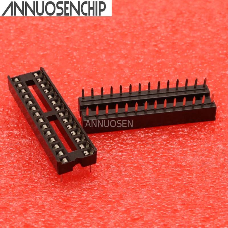 10 шт. IC розетки DIP6 DIP8 DIP14 DIP16 DIP18 DIP20 DIP24 DIP28 DIP40 контактный разъем DIP разъем на возраст 6, 8, 14, 16, 18, 20, 24, 28 40 pin-код
