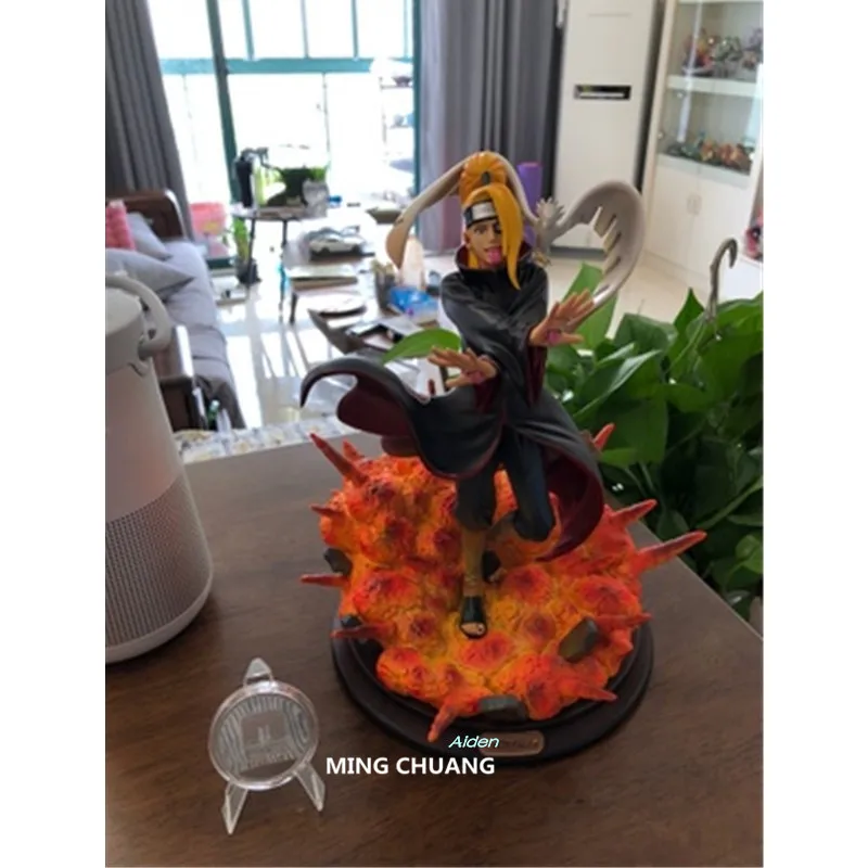 1" Статуя Наруто бюст Акацуки полная длина портрет Deidara GK Учиха Итачи фигурка Коллекционная модель игрушки коробка 26 см Z1253