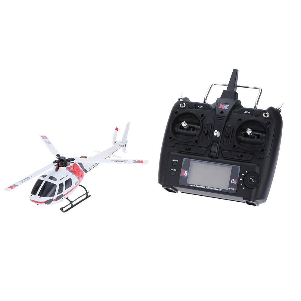 2016 Hotest RC вертолет K123 6CH 3D 6G система бесщеточный двигатель RTF пульт дистанционного