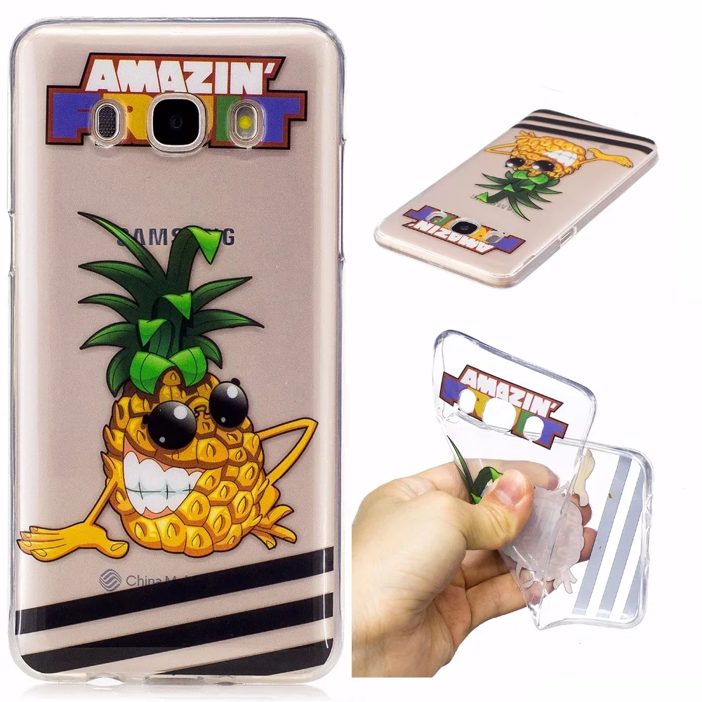 Coque для Samsung J5 2016 чехол ультра тонкий Защита мягкий TPU окрашенные телефона Galaxy j510