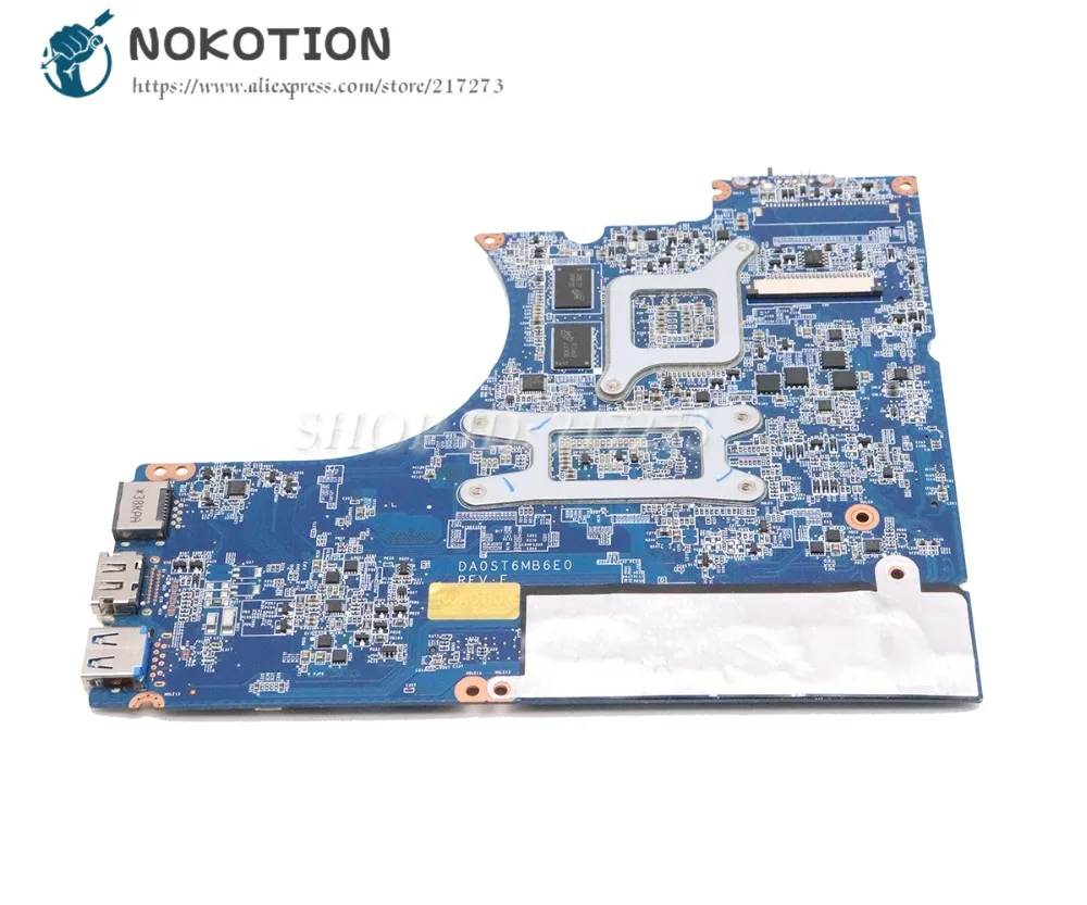 NOKOTION для Lenovo FLEX 14 14-дюймовая материнская плата ноутбука SR170 I5-4200U CPU GT 720M graphics DA0ST6MB6E0