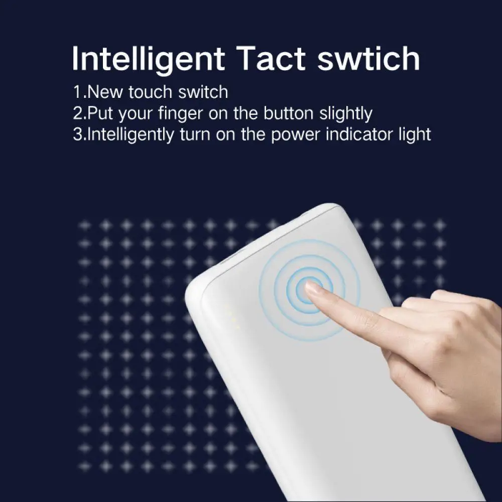 Besiter 10000 mah power Bank батарея быстрый выход USB зарядка внешняя зарядка два телефона 3,0 для смарт-батареи