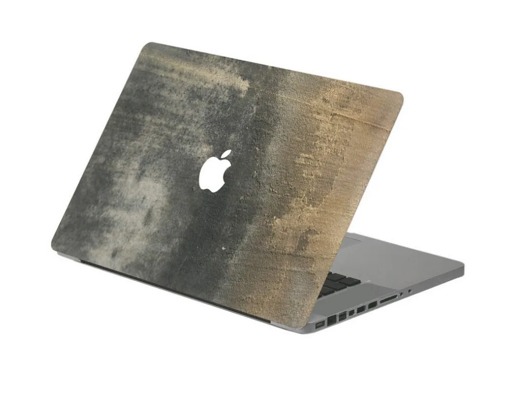 Наклейка ржавая металлическая для ноутбука Виниловая наклейка на корпус MacBook Air