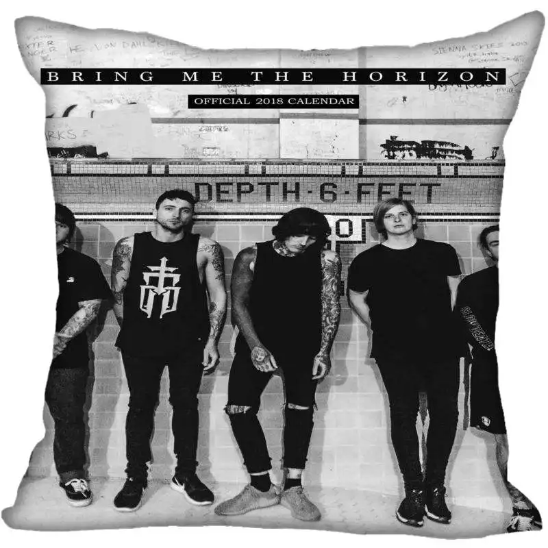 Изготовленный на заказ для мобильных телефонов с надписью Bring Me The Horizon квадратная