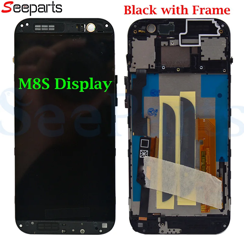 ЖК дисплей для HTC One M8S сенсорный дигитайзер стекло в сборе с рамкой 5 0 дюйма 1920*1080