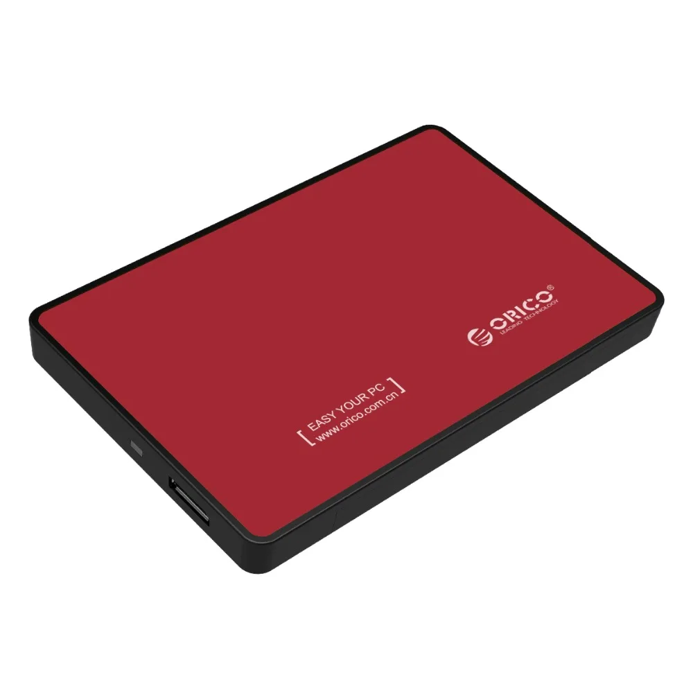 ORICO чехол для внешнего жесткого диска 2,5 дюйма USB 3,0 для 9,5 мм 7 мм 2,5 дюйма SATA HDD SSD UASP поддерживается