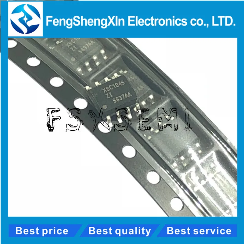 

5pcs/lot X9C104SI X9C104S X9C104SZI Digital potentiometer X9C104 IC SOP-8