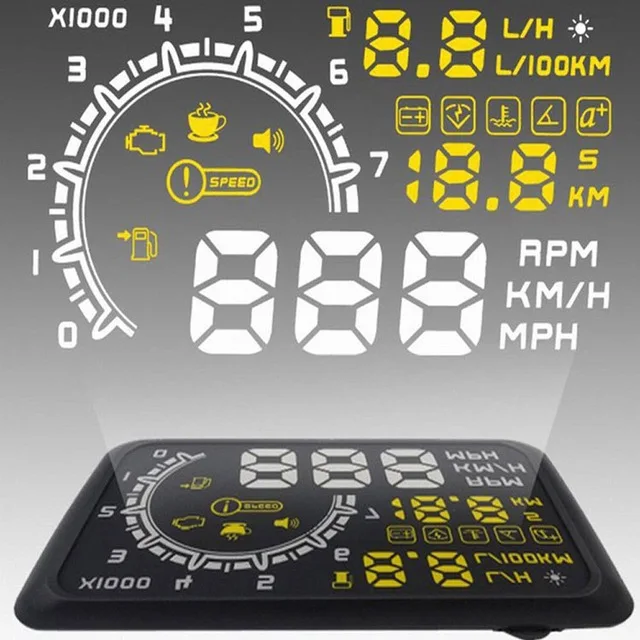 Автомобильный дисплей HUD автомобильный Hud hud Стайлинг система предупреждения о