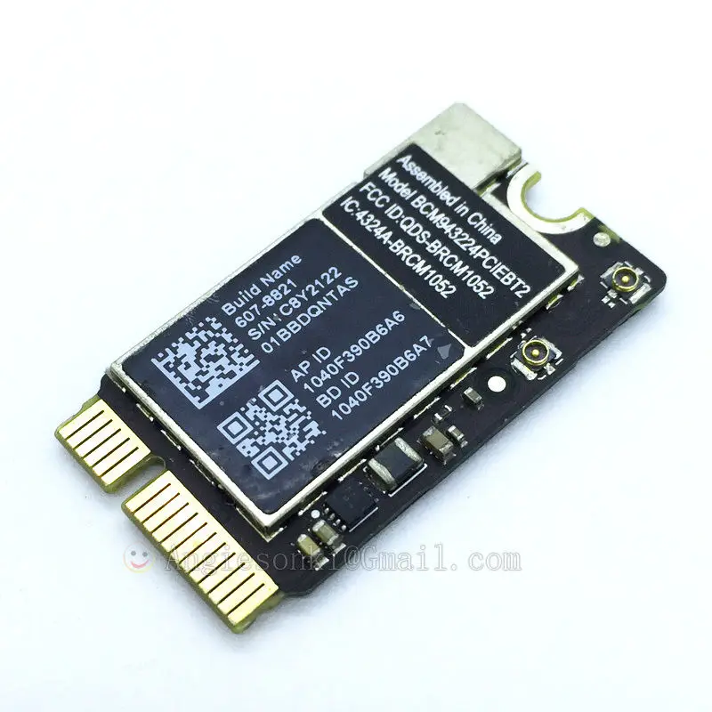 Wi-Fi Bluetooth-карта BCM943224PCIEBT2 для 13 &quotA1369 2010 2011 11&quot A1370 A1465 2012 | Компьютеры и офис