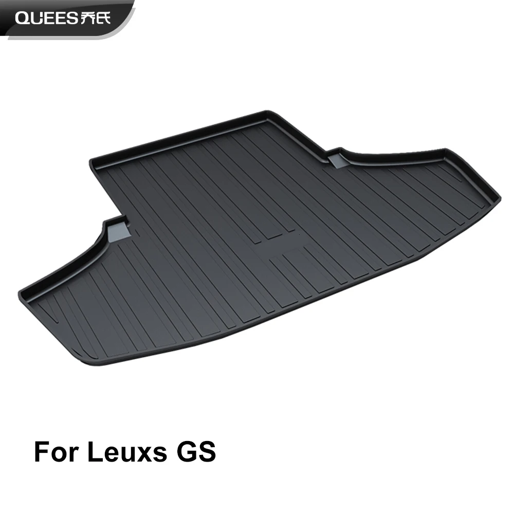 

QUEES Custom Fit Cargo Liner Trunk Floor Mat for Lexus GS Series S190 L10 GS200t GS300 GS350 GS430 GS460 GS450h GS F