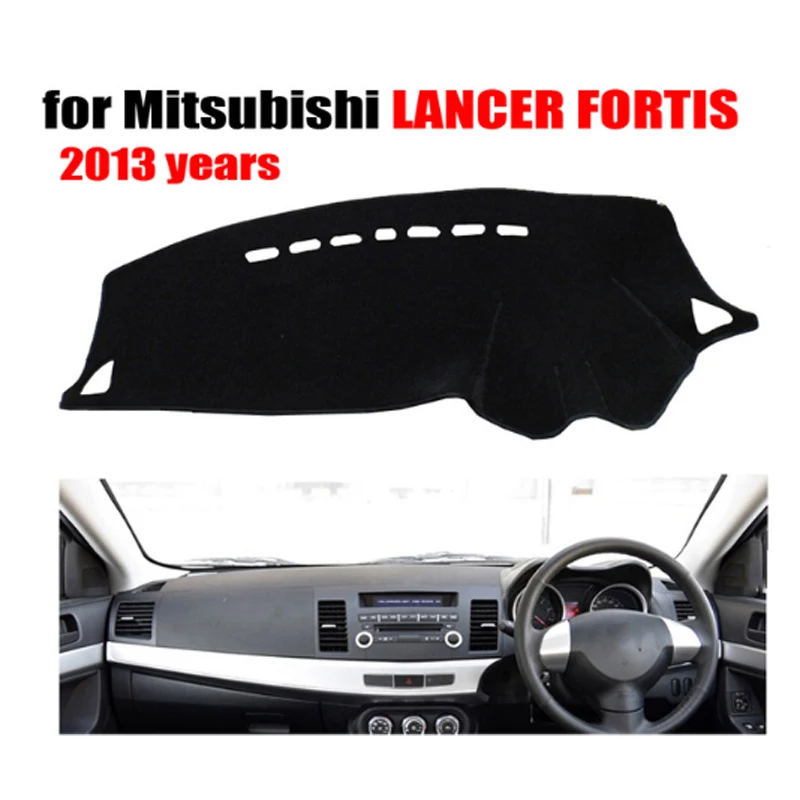 Автомобильный коврик для приборной панели RKAC Mitsubishi LANCER FORTIS 2013 правый руль