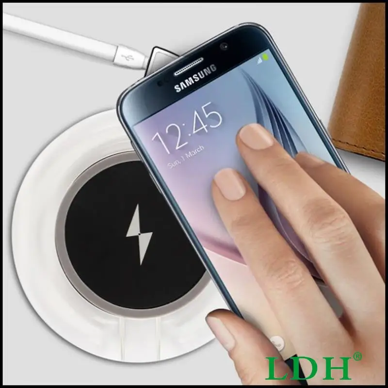 Для Samsung Galaxy S7 Быстрое беспроводное зарядное устройство для телефона совместимый