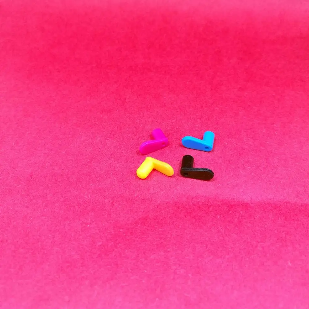 

YOTAT 4 шт. BK/C/M/Y резиновая заглушка/многоразовые чернила заглушка для картриджа для инструмента для заправки мелких деталей