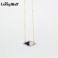 longway new jewelry necklace personality gold color necklaces beads necklace for women accessories drop shipping sne160137