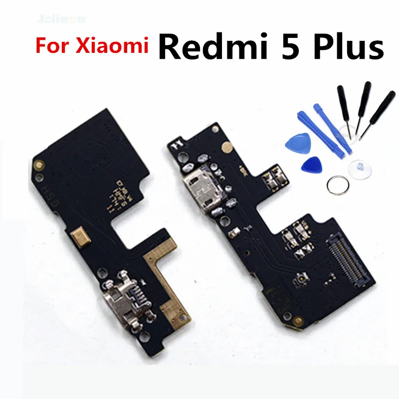 Зарядное устройство с USB портом для Xiaomi Redmi 5 Plus гибкий кабель док разъем запасные