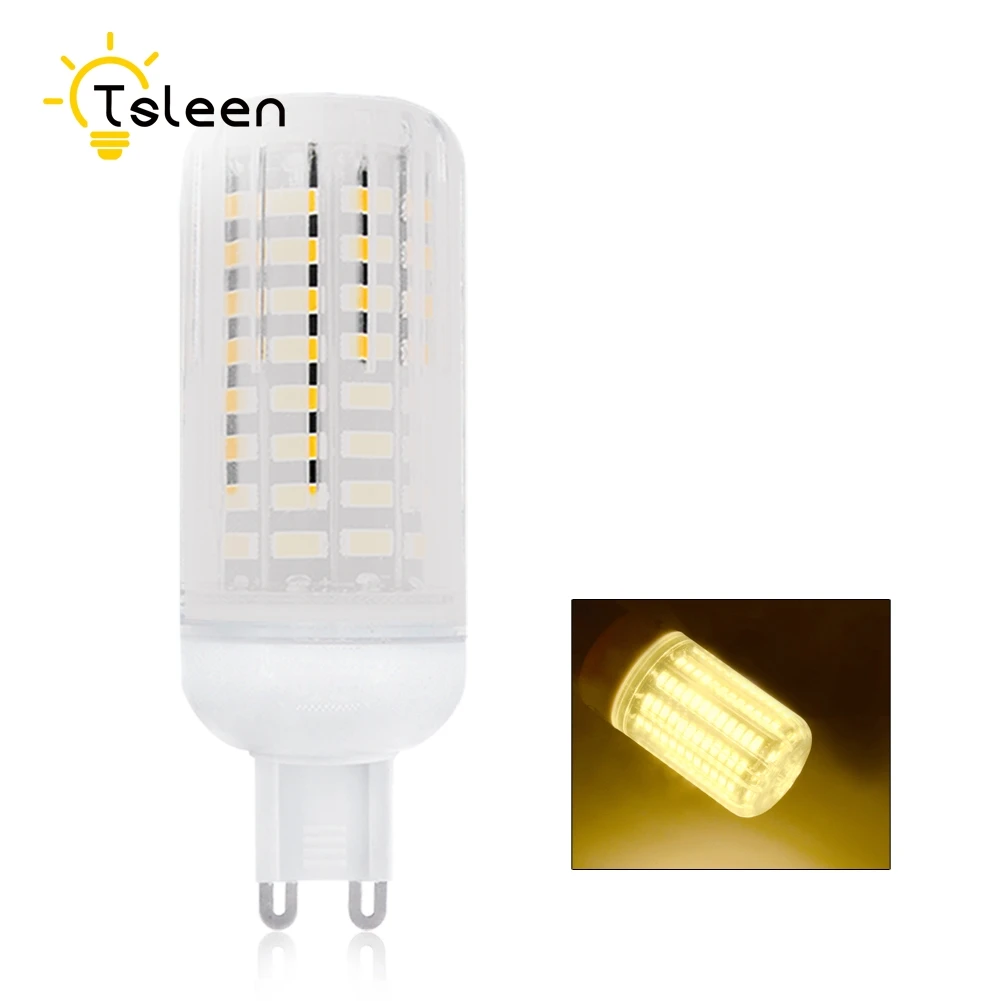 Milky Warm White G9 5733 SMD светодиодный светильник световой поток более 5730 2835 Светодиодный светильник-кукуруза 220 В 230 в 240 В 110 в 120 в 15 Вт 12 Вт точечный светильник - Испускаемый цвет: Milky Warm White