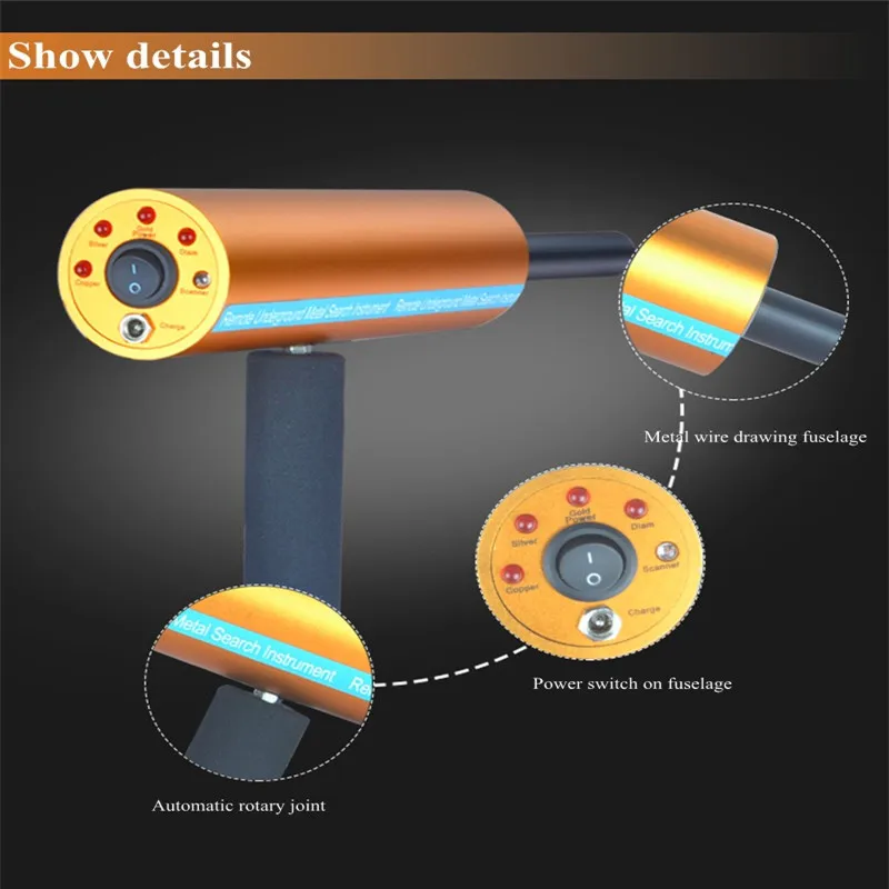 Самый популярный детектор золота подземный большой диапазон Алмазный АКС 3D