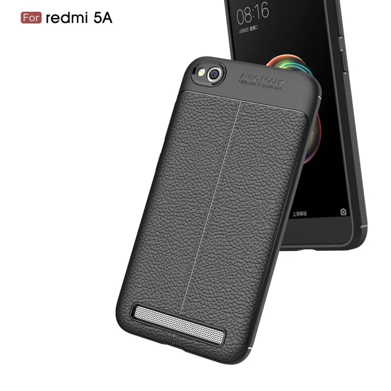 JOVO For Xiaomi Redmi 5A Case Litchi Anti-fingerprint Luxury TPU Shockproof Back Cover for 5.0&quot |