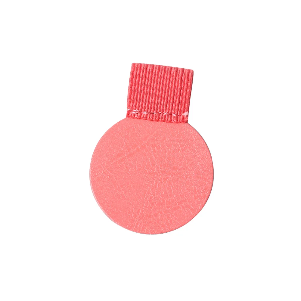 Type 2 pink 4 шт./Партия Красочные самоклеющиеся кожаные ручки клип карандаш эластичная петля для ноутбуков журналов клипборды многофункциональный держатель для ручек - Цвет: Type 2 pink