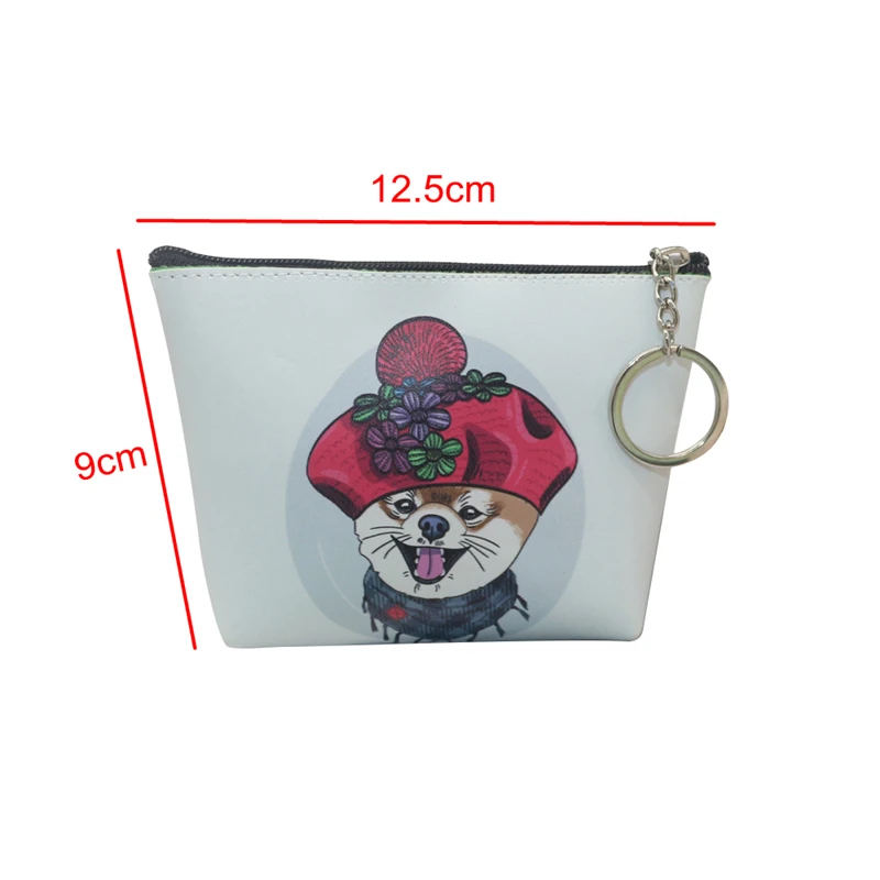 Сумка для ключей Youda с мультяшной собачкой кошельки из искусственной кожи