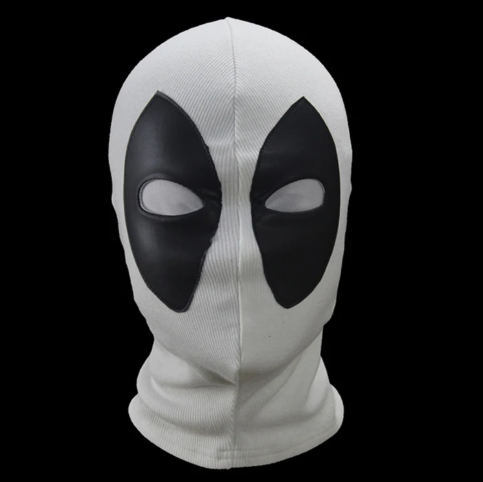 Новые белые фильма Дэдпул Рубашки костюмная Маска Косплей комиксов супер герой