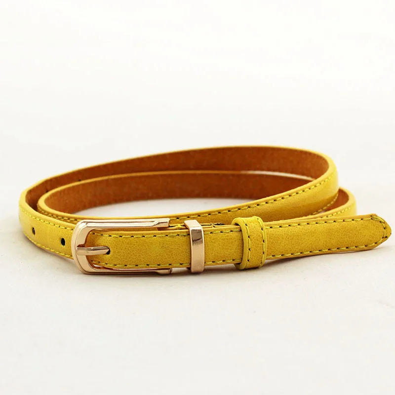 Ремень LITTOX тонкий женский модный дизайнерский пояс из искусственной кожи