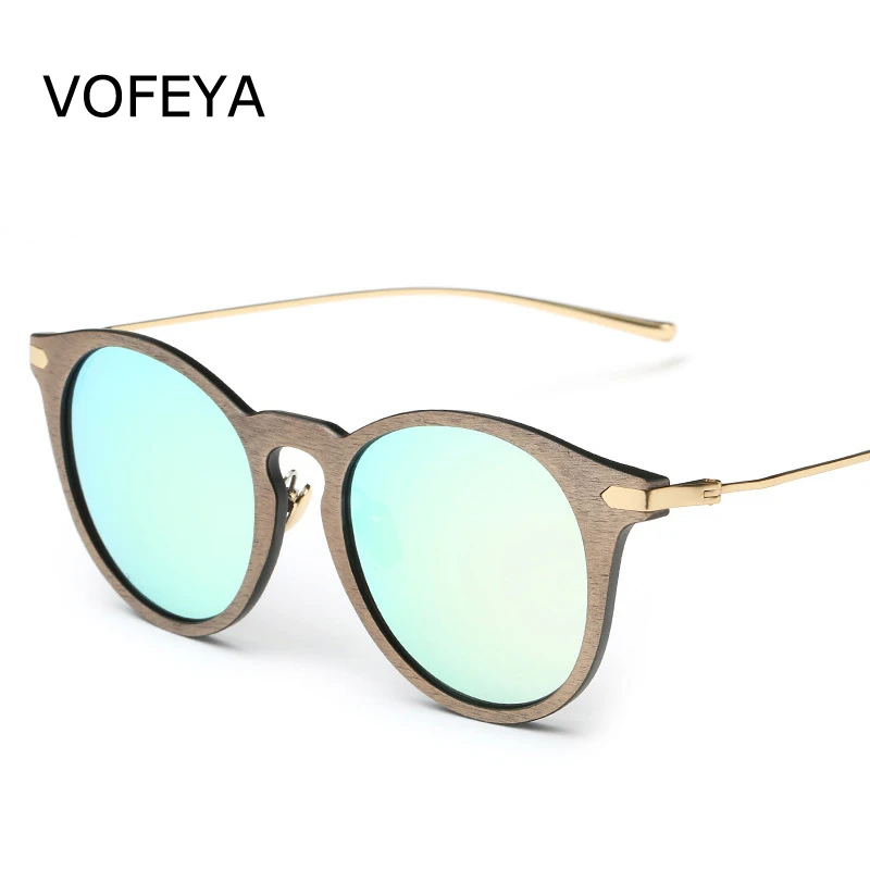 Ретро на открытом воздухе круглые поляризованные солнцезащитные очки Роскошные