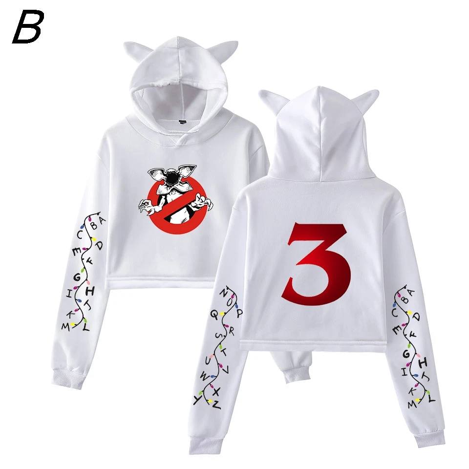 Новые вещи 3 повседневные толстовки с капюшоном Vrouwen Kawaii Nieuwste модель принт Стива