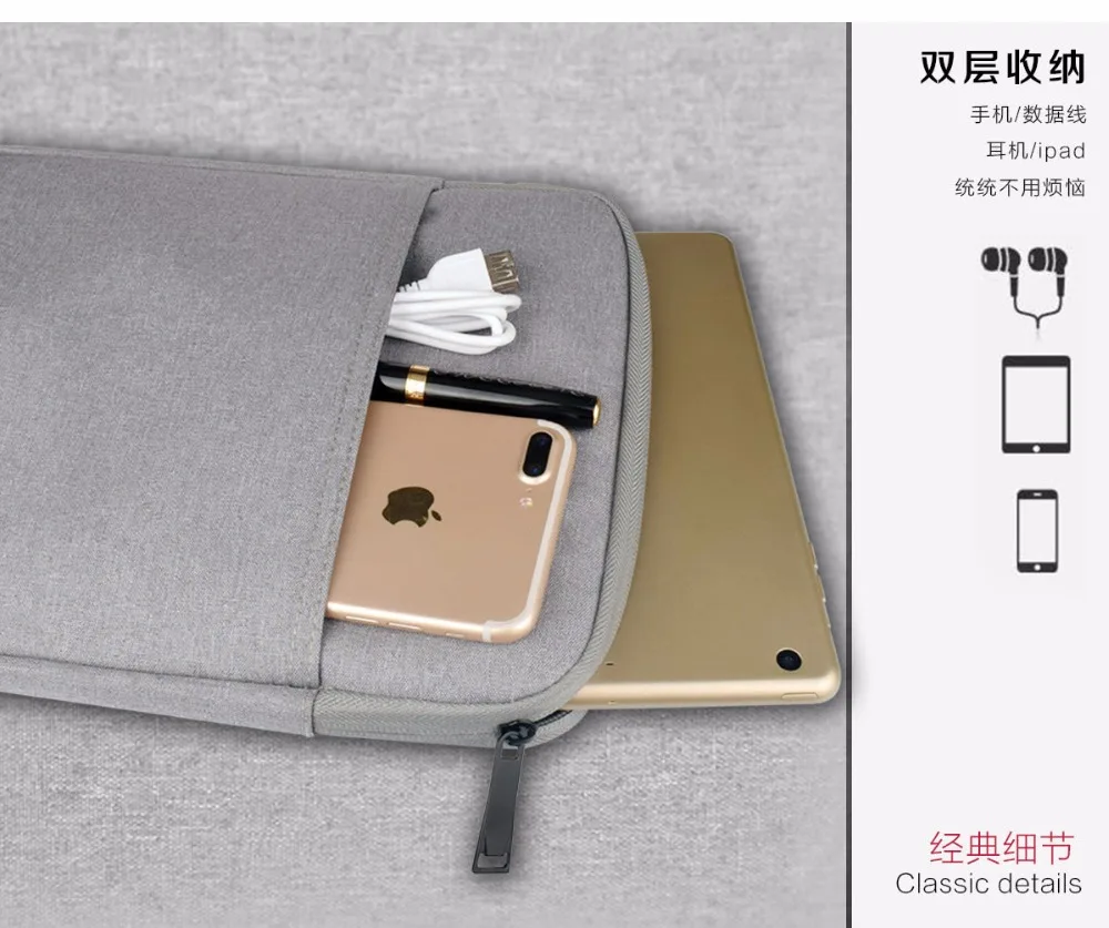 Противоударный водонепроницаемый чехол-подкладка для планшета чехол BOYUE Likebook