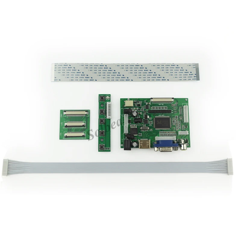 Универсальная плата контроллера HDMI VGA 2AV 50PIN TTL LVDS модуль монитора для Raspberry PI LCD