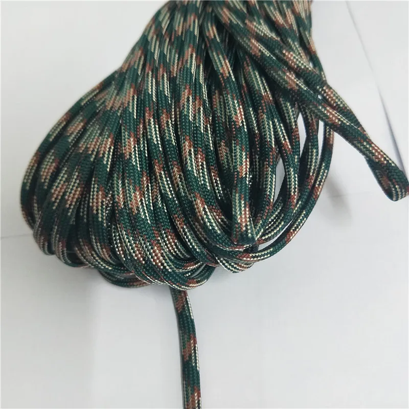 JUFIT Paracord 550 Зонт военный характеристики III тип 7 акции 100 футов 31 м скалолазание кемпинг спасательное оборудование веревка 4 цвета