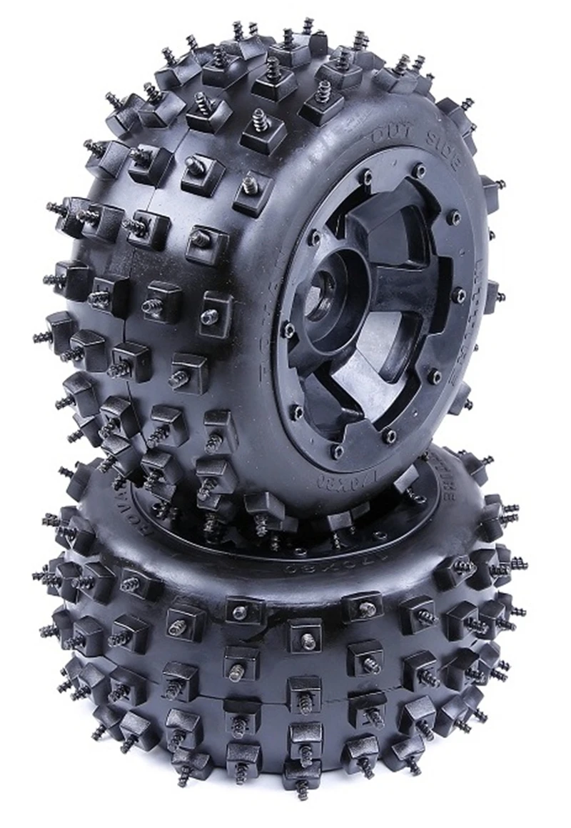 ROVAN пустоши ногтей колеса Набор внедорожные шины для HPI KM Baja 5B | Игрушки и хобби