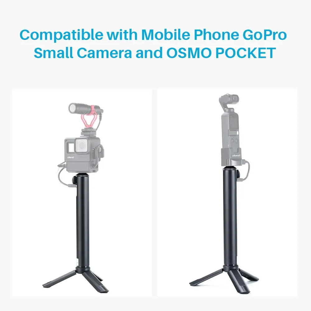 Yiwa 5200 мАч 2 в 1 Расширенный полюс банк питания ручка для Osmo Карманный Gopro Hero 7 6 5 eken аксессуары для камеры