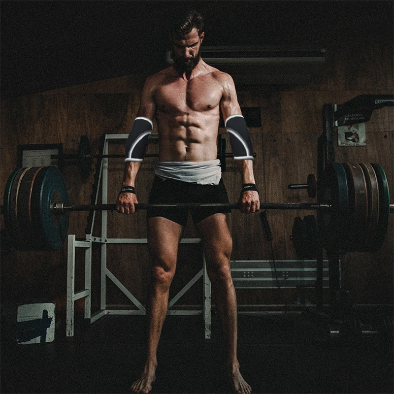 SKDK 1 пара поддерживающие Компрессионные рукава для тяжелой атлетики