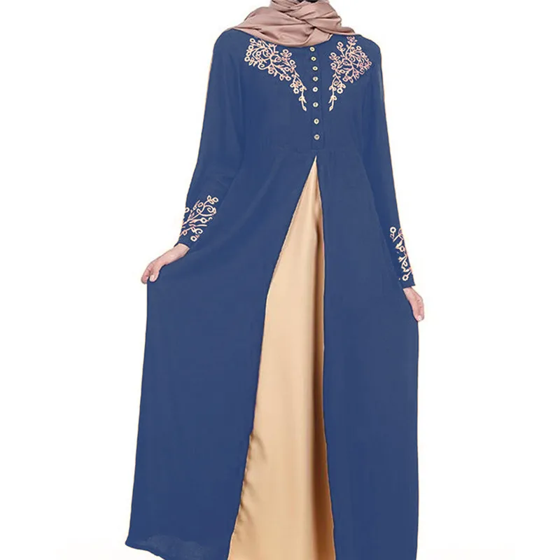 Мусульманская одежда M 2XL MyBatua Abaya элегантное платье мусульманское макси подарок