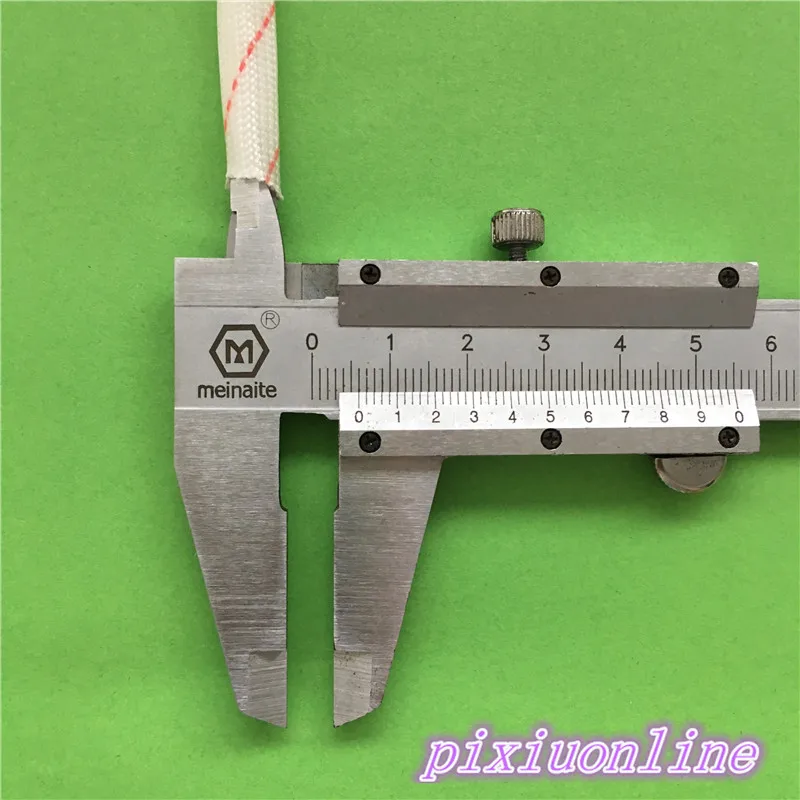 0 9 м YL446Y 6 мм Диаметр высокотемпературная трубка из стекловолокна без щелочи шнур питания втулка проволочный