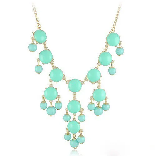 2015 new fashion Bubble Necklace New Fashion Bib Necklces for Women 8pc mix wholesale | Украшения и аксессуары