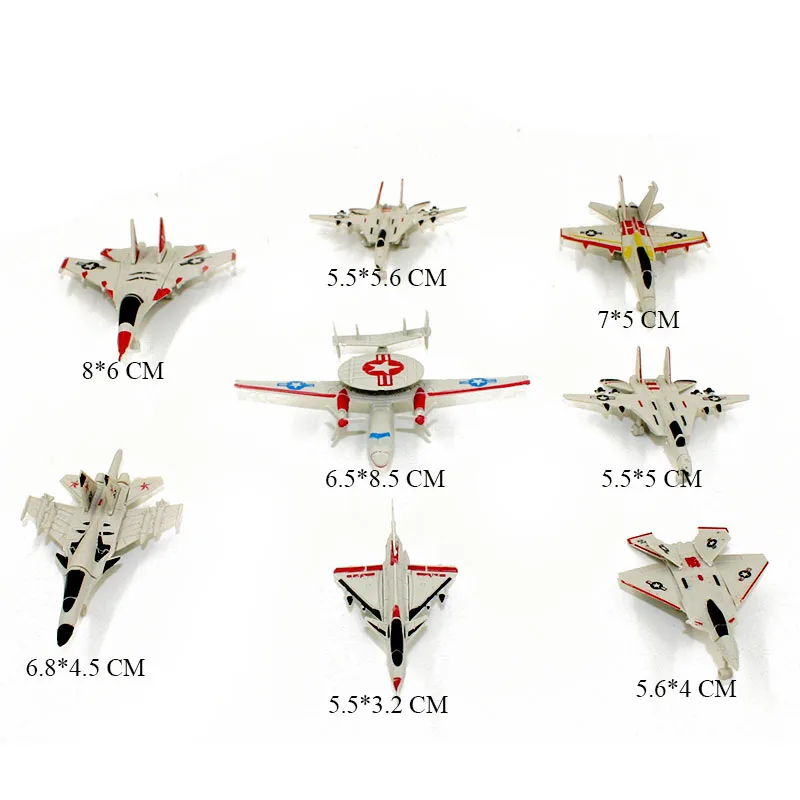 Мини строительные блоки 8 шт./компл. для сборки летательных аппаратов